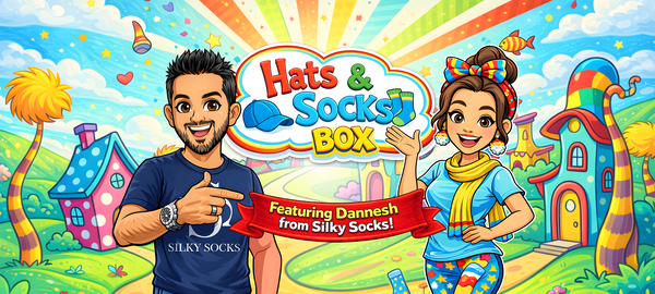 Hat's & Sock's Box Featuring Dannesh from Silky Socks!