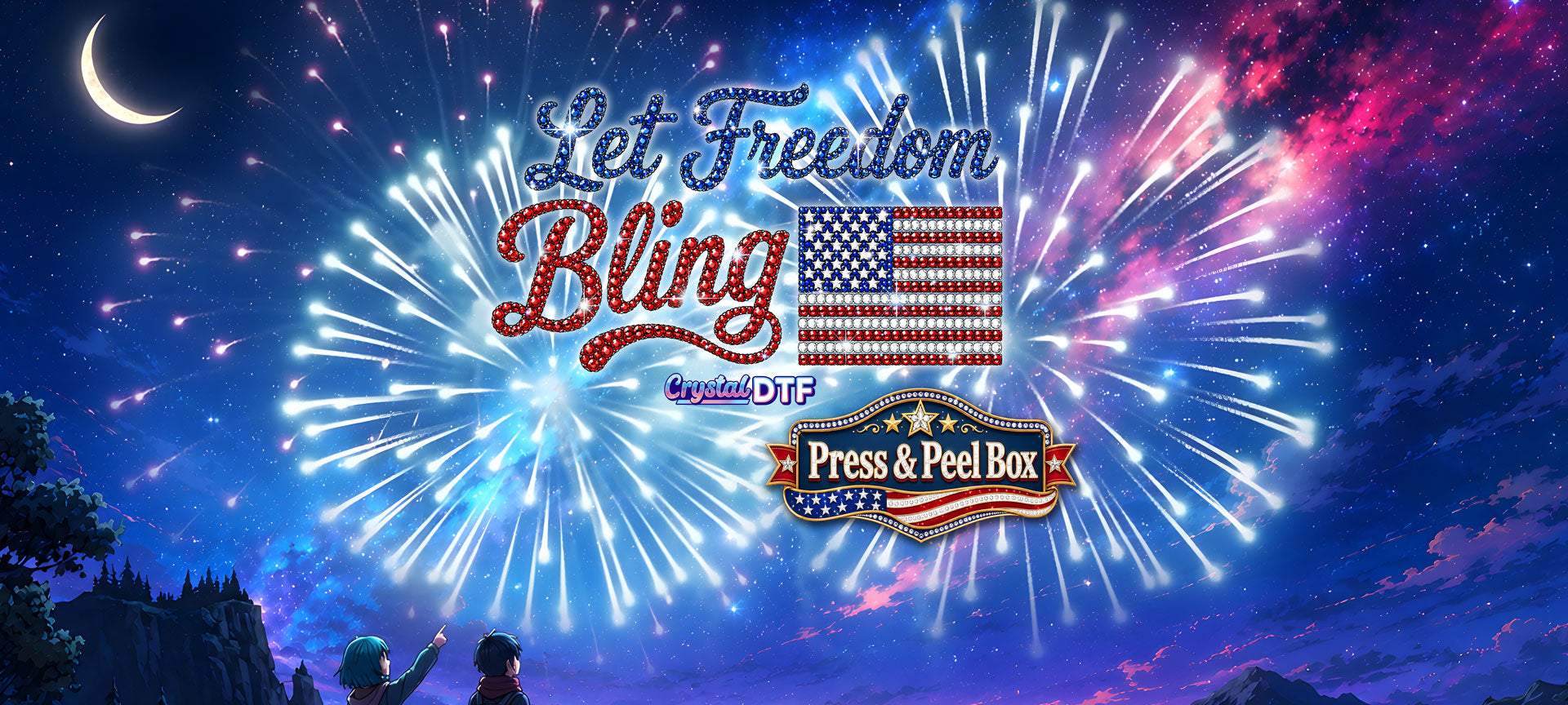 Let Freedom Bling | Craft Along With Crystal
