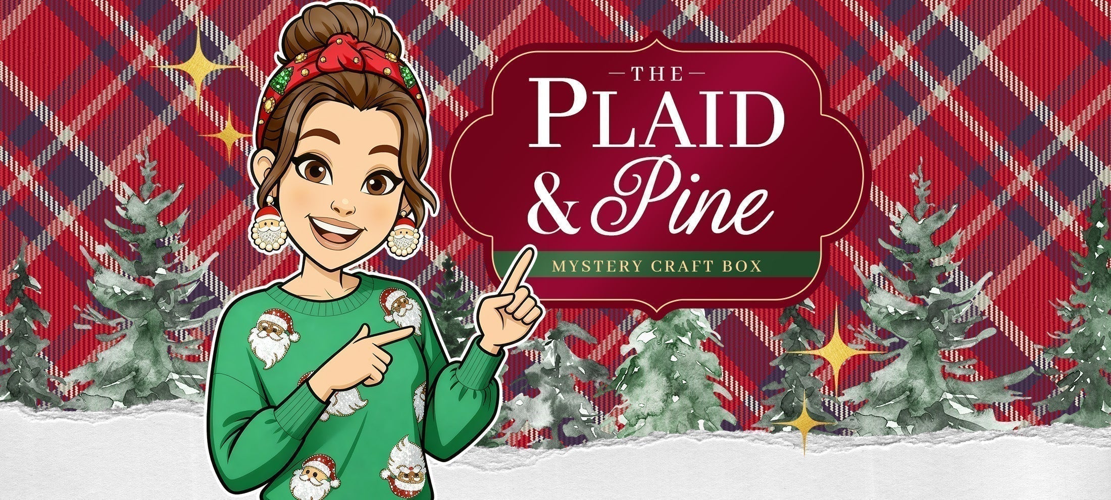The Plaid & Pine Craft Box