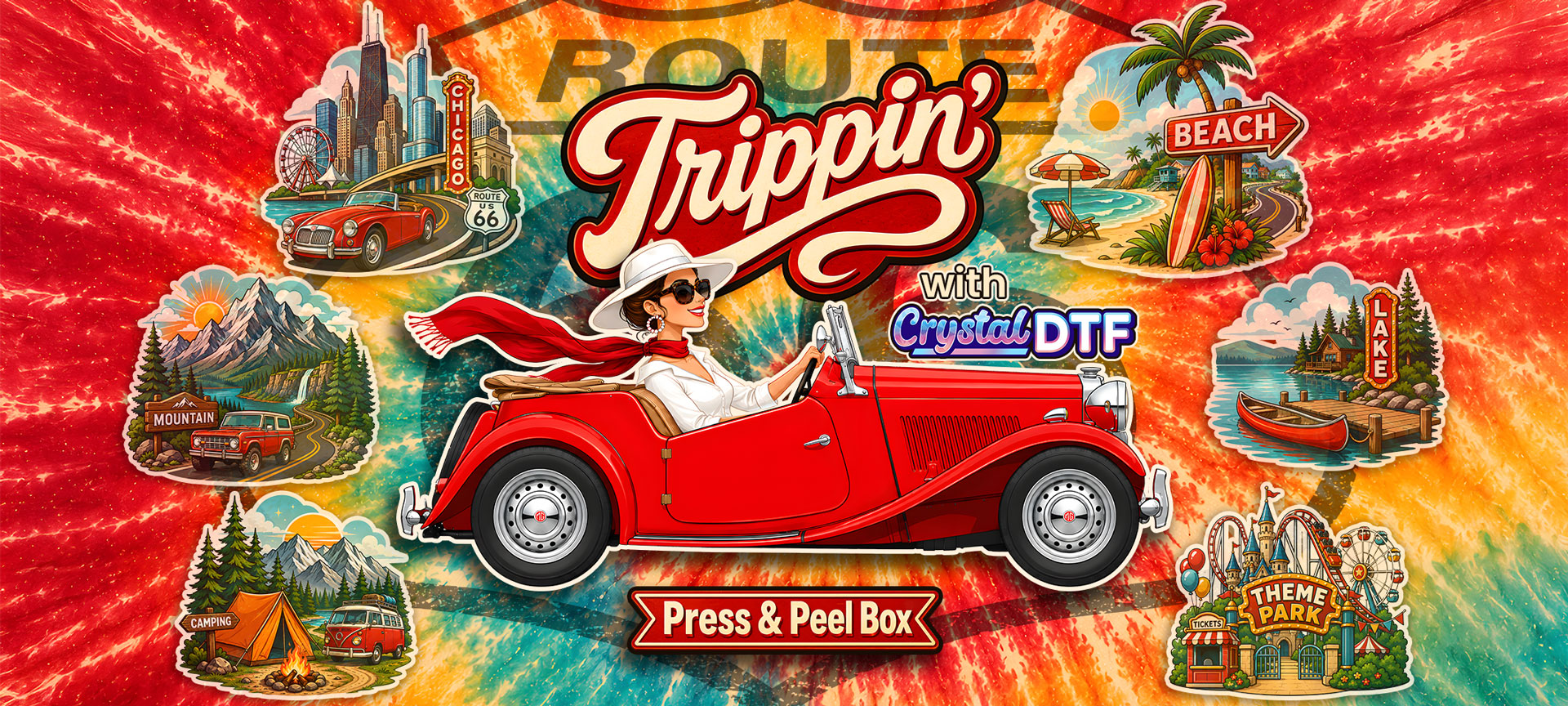 Trippin' with Crystal DTF | Craft Along With Crystal