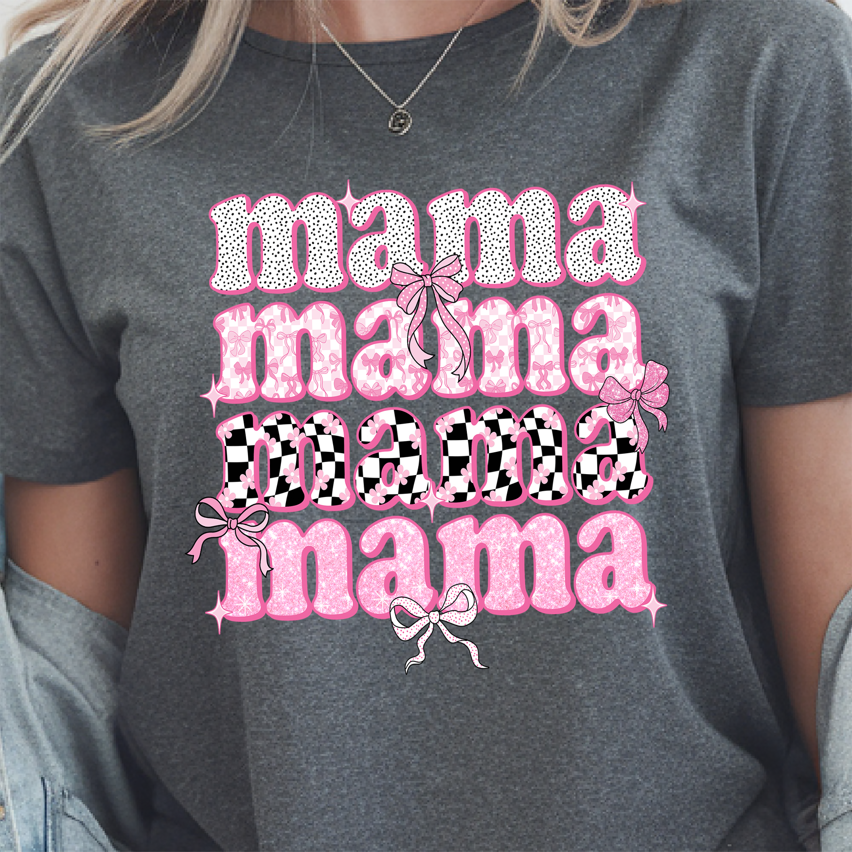 Mom & Mama DTF Transfers – Ready to Press