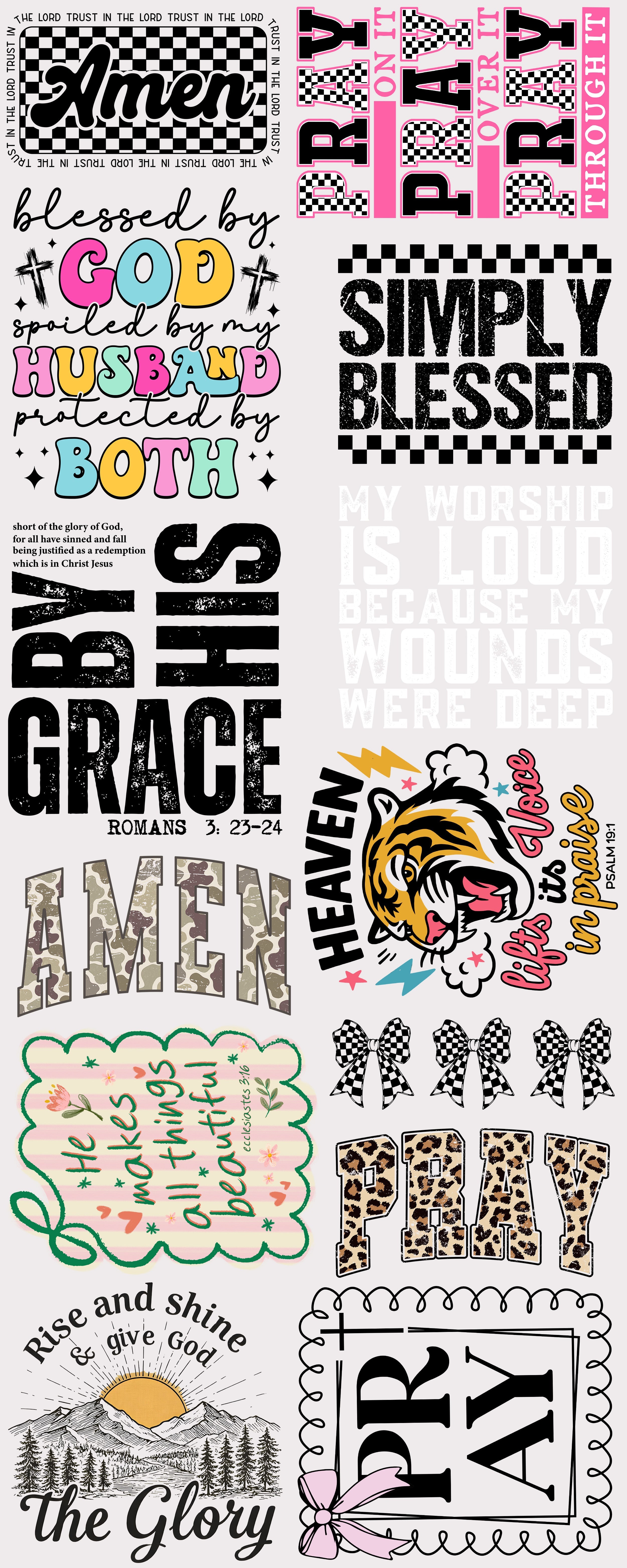 Pre-Made DTF Gang Sheets | High-Profit Bundles