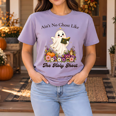 Ain’t No Ghost Like The Holy Ghost Floral Fall Bible DTF Transfer