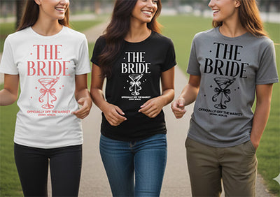 🥂 Cheers to the Leading Lady: The Bride – Officially Off the Market! DTF Transfer