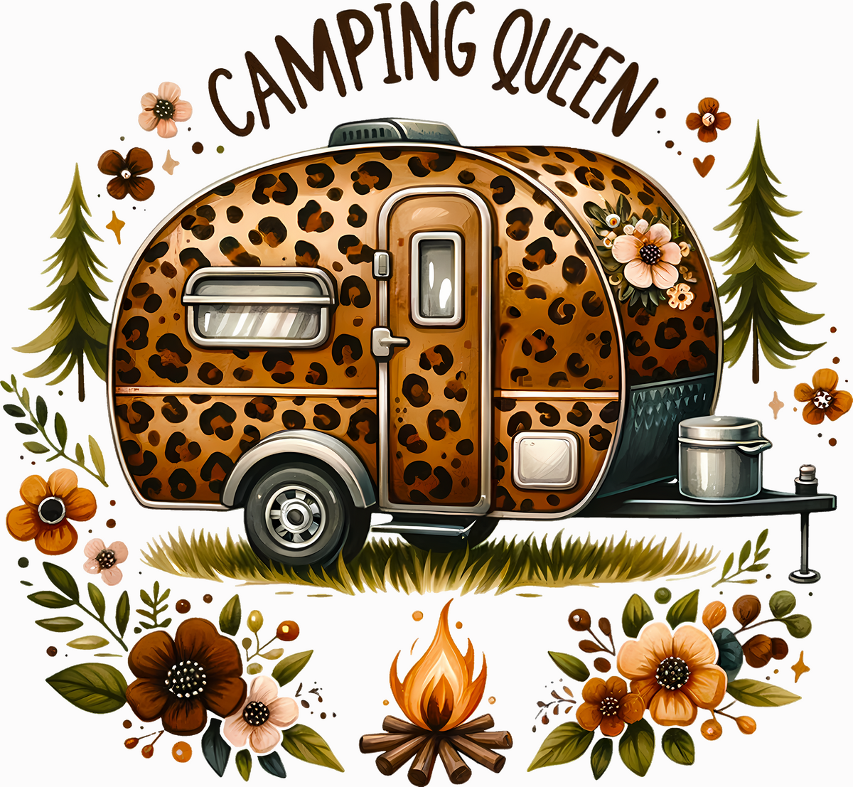 Leopard Print Rv Interior