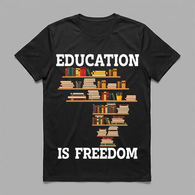 📚 Knowledge is Power: The "Education is Freedom" Africa DTF Transfer!