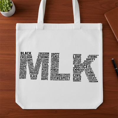 ✨ Honor the Vision: The MLK Legacy Word Art DTF Transfer!