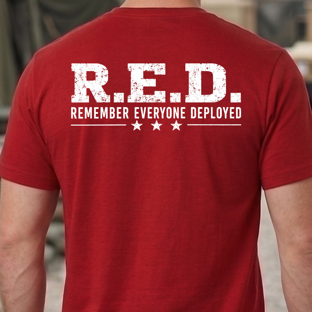 Red Friday Transfer R.E.D. Friday 5-Piece Design Bundle DTF Transfer | Ready to Press Mili