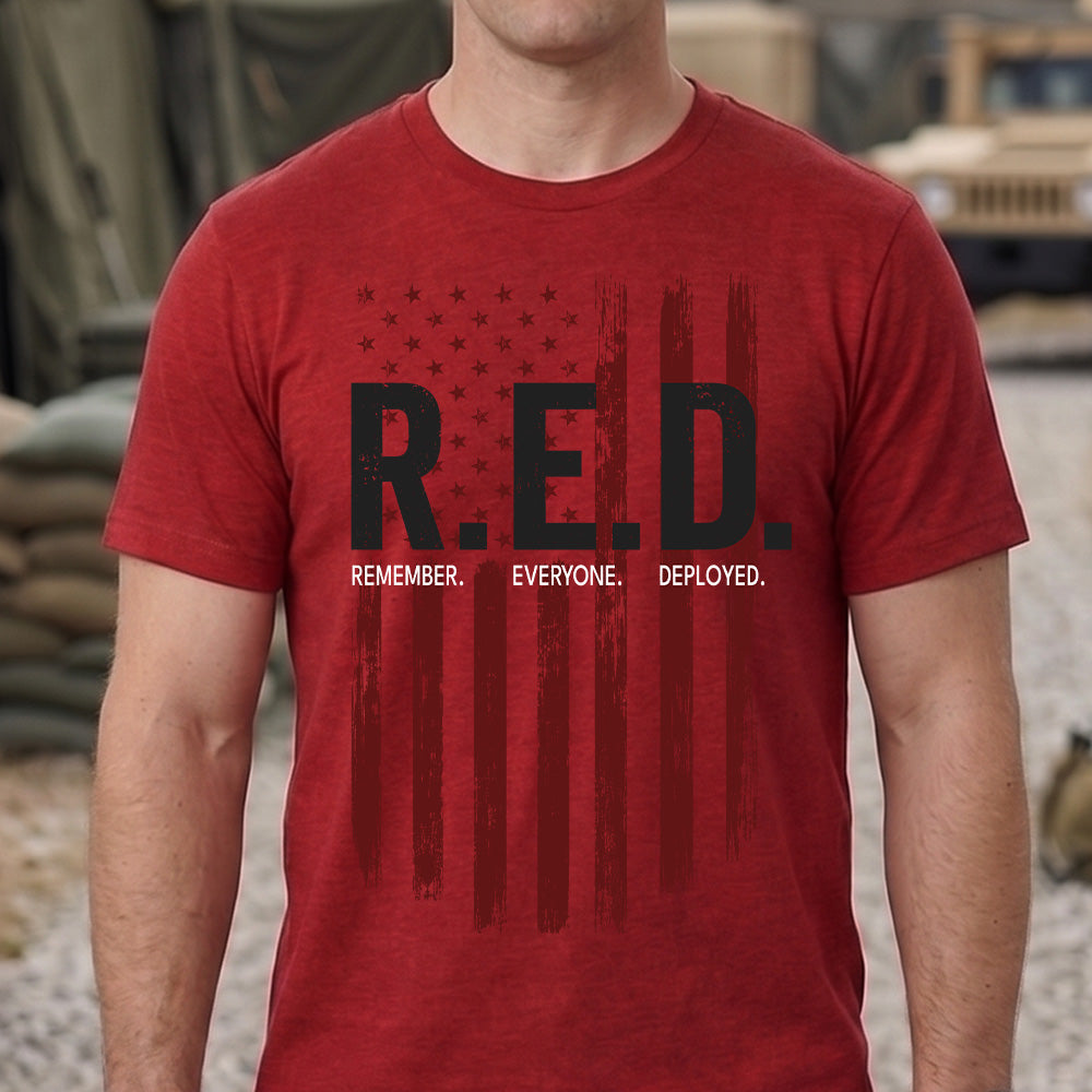 Red Friday Transfer R.E.D. Friday 5-Piece Design Bundle DTF Transfer | Ready to Press Mili