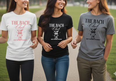 🍸 Join the Party: The Bach Club – Keep the Bride Standing! DTF Transfer