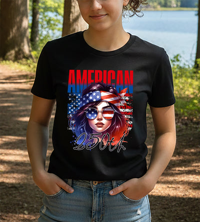 Rock the Red, White, and Blue: American 250th Heritage DTF Transfer!