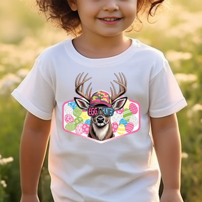 🦌 Hunt for the Prize: The Egg Hunter Deer DTF Transfer!