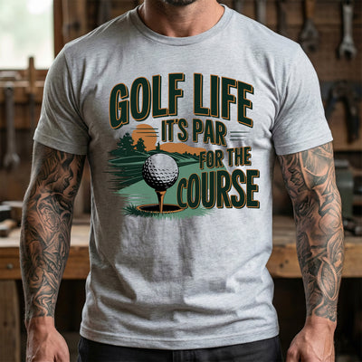 ⛳ Tee Up for Greatness: Golf Life "Par for the Course" DTF Transfer!