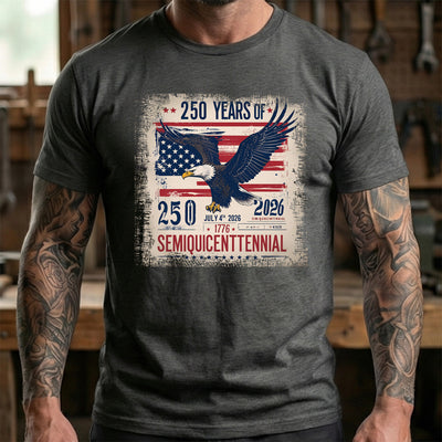 🦅 Celebrate 250 Years of Freedom with Our Semiquicentennial DTF Transfer!