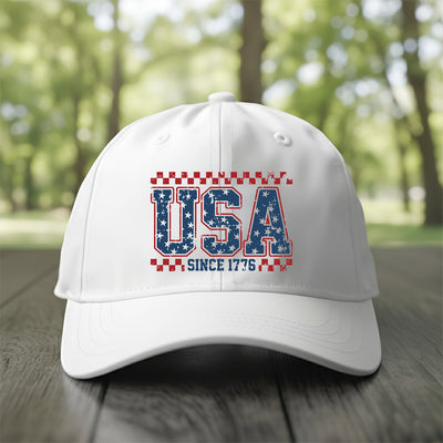 Vintage Pride: The Distressed USA Since 1776 DTF Transfer!